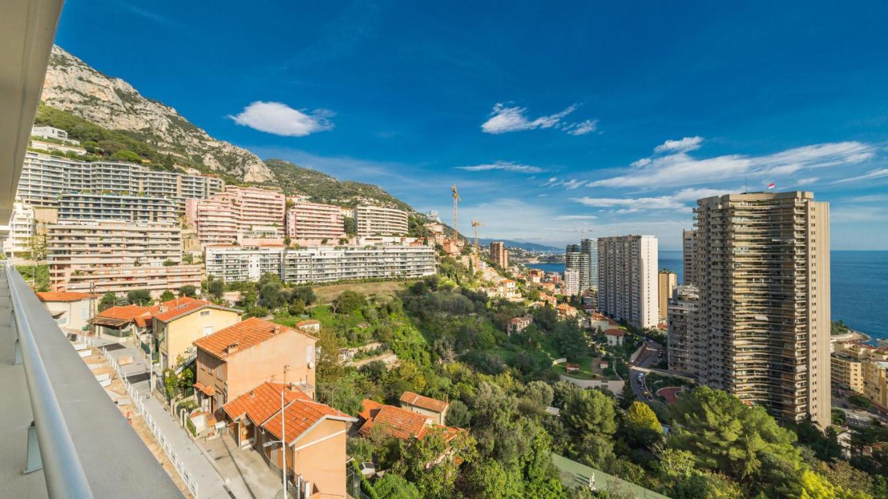 5Mn Monaco - Terrasse Vue Mer - Parking - Be Beausoleil Bagian luar foto