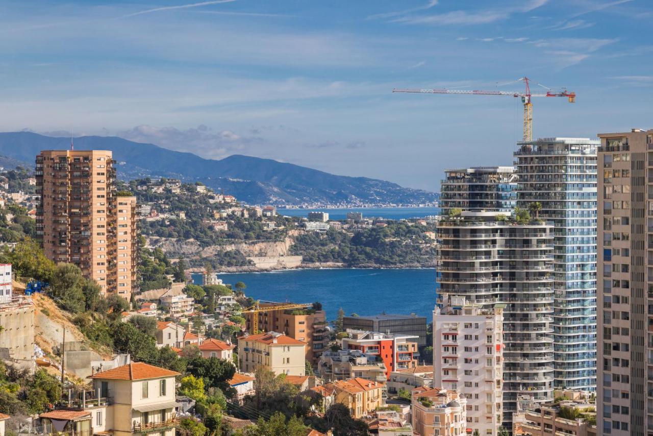 5Mn Monaco - Terrasse Vue Mer - Parking - Be Beausoleil Bagian luar foto